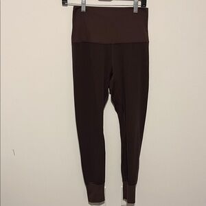 Brown High-Waisted Lululemon Joggers